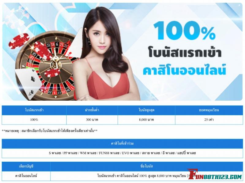 โปรโมชั่นที่ห้ามพลาดกับ รีวิวอันดาบาฮาร์ Fun88 รีวิวอันดาบาฮาร์ Fun88